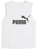 Puma Sportshirt "ESS No.1 Logo Slim Tank" in Weiß