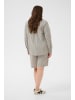 KAFFE curve Langarm - Hemd KCnana Loose fit in Midnight/White Stripe