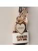 Guess Serenova Schultertasche 30 cm in off white