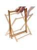 relaxdays Tabletttisch in Natur - (B)55 x (H)63,5 x (T)35 cm
