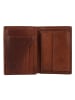 Greenburry Newport Geldbörse RFID Schutz Leder 9 cm in caramel