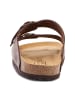 Camel Active Sandalen aus Rindsleder in Dunkelbraun