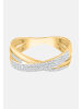 Diamant Exquis Ring aus 375 Gelbgold mit Diamant