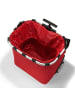 Reisenthel carrycruiser - Einkaufstrolley 47.5 cm (leo vanilla) in rot