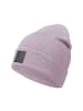 Occulto Winter Mütze Beanie Schwarz Label in Lavender