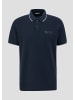 s.Oliver Polo-Shirt kurzarm in Blau