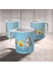 Mr. & Mrs. Panda Kinderpott Pinguin Lagerfeuer mit Spruch in Eisblau