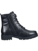 remonte Freizeit Stiefeletten in schwarz/schwarz