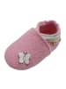 Yalion Leder-Krabbelschuhe "Libellen" in Rosa