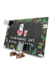 Mr. & Mrs. Panda Tee Adventskalender Otter Schwimmen mit Spruch in Kreidetafel