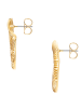 Yokoamii Ohrstecker Muschel aus Messing in gelbgold