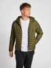 Hummel Jacke Hmlred Quilted Hood Jacket in DARK OLIVE