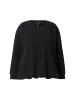 Ulla Popken Sweatshirt in schwarz