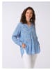 Eve in Paradise Bluse Jeanette in blau