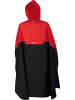 PRO-X elements Rad-Poncho "TRENTO" in Rot/Charcoal