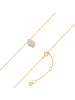 Glanzstücke München Kette aus Sterling Silber mit Zirkonia in gelbgold