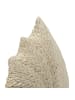 Mauro Ferretti Beigefarbene, fischförmige Kunstharzskulptur, 16,7 x 6,5 x 16,8 cm