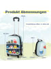 COSTWAY 2 tlg. Trolley mit Rucksack in Andere