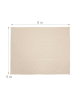 relaxdays Sonnensegel in Beige - (B)5 x (T)6 m