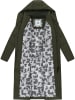 ragwear Steppmantel Niani Long in Dark Olive
