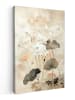 OnlyWow Leinwand Bilder Sandfarben
