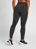 Hummel Hummel Leggings Hmlmt Yoga Damen Atmungsaktiv Schnelltrocknend Nahtlosen in BLACK MELANGE