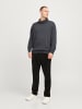 JACK & JONES PLUS Rollkragenpullover in Dark Grey Melange