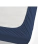 NAUTICA HOME Nautica Home Jersey Spannbettlaken, 140x200 cm in MARINEBLAU