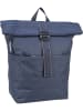 Reisenthel Rucksack rolltop backpack in Herringbone Dark Blue