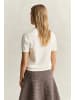Gant Strick-Poloshirt in sand