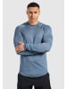 SMILODOX Longsleeve Powerfit in Blau