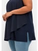 sheego 2-in-1-Top in tiefblau