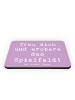Mr. & Mrs. Panda Magnet Spruch Neue Sportart Mut mit Spruch in Lavendeltraum