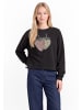 myMo Women Sweatshirt in Black