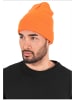  Flexfit  Flexfit Unisex Heavyweight Long Beanie in blaze orange