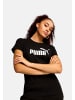 Puma T-Shirt 'ESS No. 1 Logo' in schwarz