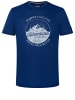 super.natural Merino T-Shirt in blau