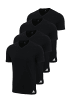 adidas T-Shirt T-Shirt Basic V-Neck 4P in Black
