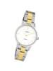 Oozoo Analog-Armbanduhr Oozoo Vintage Series silber, gold klein (ca. 30mm)
