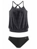 Venice Beach Tankini in schwarz-grau