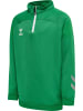 Hummel Sweatshirt Mit Kurzem Reißverschluss Hmllead Half Zip Kids in JELLY BEAN