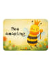 Mr. & Mrs. Panda Magnet Biene König Design mit Spruch in Weiß