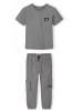Minoti 2-tlg Shirt & Hose 29FLEECE261 in grau