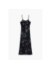 Desigual Schwarzes Polyester-Kleid