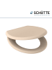 Franz Joseph Schütte Duroplast WC-Sitz BEIGE, mit Absenkautomatik und Schnellverschluss
