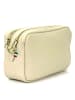 Florence Florence Umhängetasche Leder beige ca. 22cm
