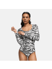 CFAB Figurformender Body mit String  in Zebra