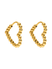 PURELEI Ohrringe Bubble Heart Gold