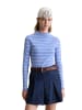 Marc O'Polo DENIM Ripp-Longsleeve slim in Medium Blue