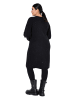 Studio Untold Midikleid in schwarz
